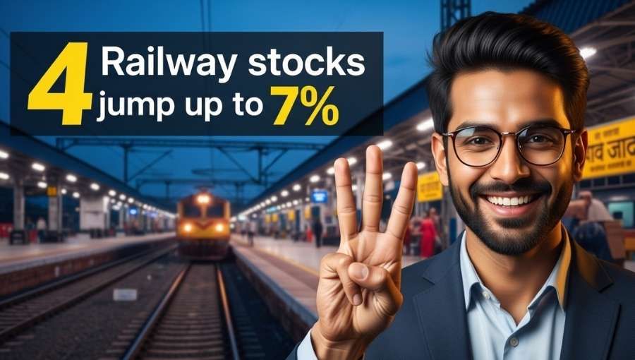Top 4 Railway Stocks Jump 7 Percente
